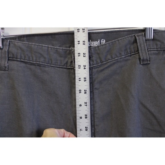 Carhartt Mens‎ Size 42 10" Rugged Flex Rigby Shorts Gray Pockets - Picture 4 of 7